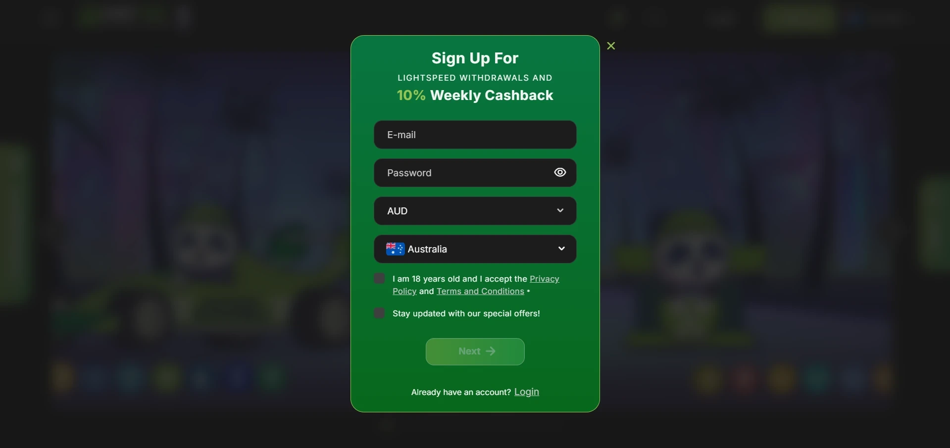 Fastpay Casino sign up
